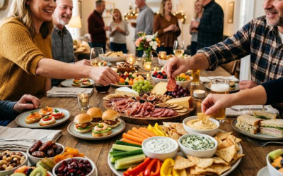 Топ-5 закусок для великої компанії: готові рішення