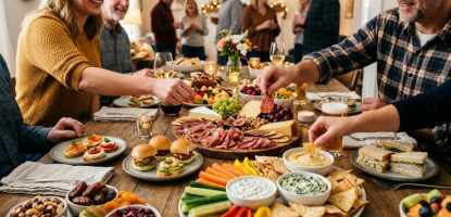 Топ-5 закусок для великої компанії: готові рішення