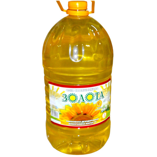 Олія соняшникова "Золота" (5 л / 2 шт) РАФ Олія соняшникова "Золота" (5 л / 2 шт) РАФ