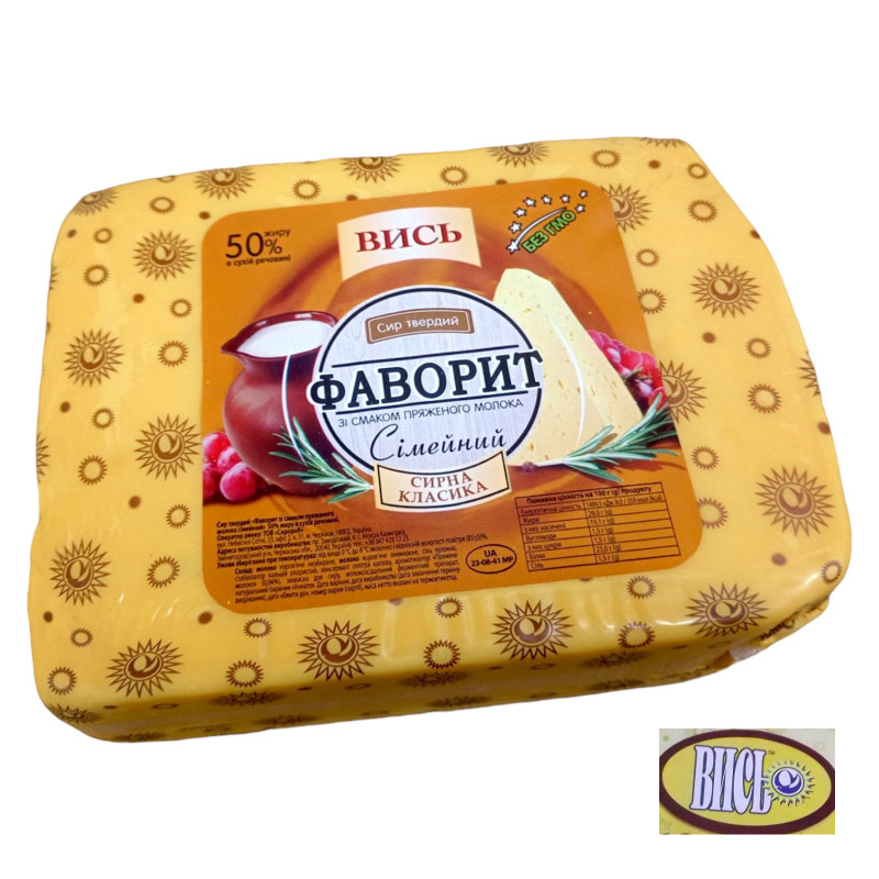 Сир твердий 