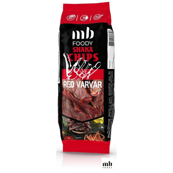 Shicken Чіпси "Red varvar" курячі 80 г/10 шт.TM MB Foody