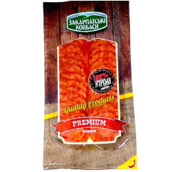 нарізка Золотиста  с/к 1/с 70 г ТМ"Закарпатські ковбаси" Регал