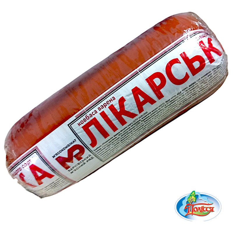 Ковбаса Лікарська вар. в/г (поліфал) 1,6 кг ХМР