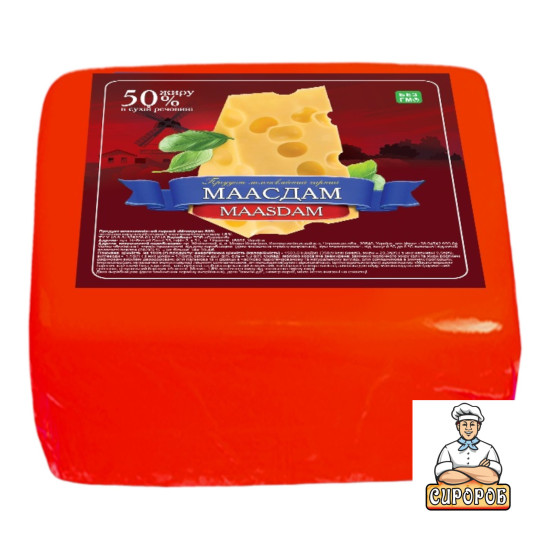 СП Маасдам 50% 2 кг ТМ Сиророб квадрат