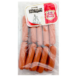 Сосиски Козацькі 1/с  п/а (Газ 1,0 кг) ТМ "Магрок "