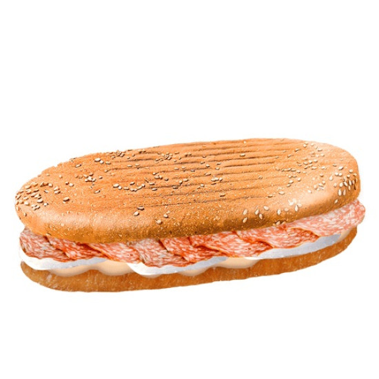 "Паніні Гранд Салямі з моцареллою 220 г бн ТМ Pan panini "Паніні Гранд Салямі з моцареллою 220 г бн ТМ Pan panini
