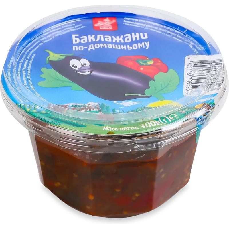 Баклажани по-домашньому 0,3 г. / 6 шт ФГ 