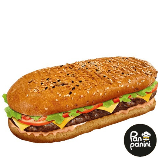 "Паніні Делюкс BEEF 240 г бн ТМ Pan panini "Паніні Делюкс BEEF 240 г бн ТМ Pan panini