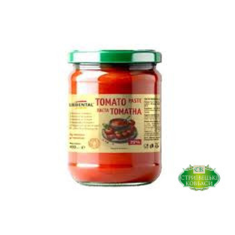Томатна паста склобанка 0,48 кг / 6 шт тг ТМ 