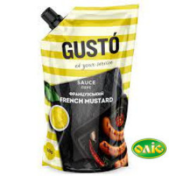 Соус "Французський с гірчицей" 30% дой/пак 180 г / 20 шт Gusto