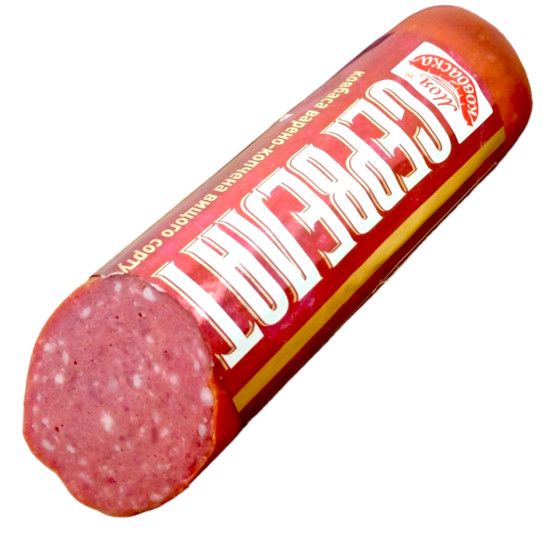 СЕРВЕЛАТ в/к 1/с 1/2 ТМ Моя ковбаска СЕРВЕЛАТ в/к 1/с 1/2 ТМ Моя ковбаска