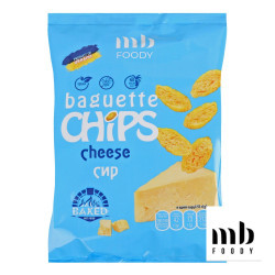Сухарики Baguette зі смаком сиру 55 г/9 шт TM MB Foody
