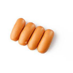 Сардельки Фірмові вар. в/с (черева) 0,6 кг ТМ Роганський