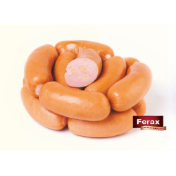 Сардельки Фірмові з сиром 1/с (Лоток 310 г.)