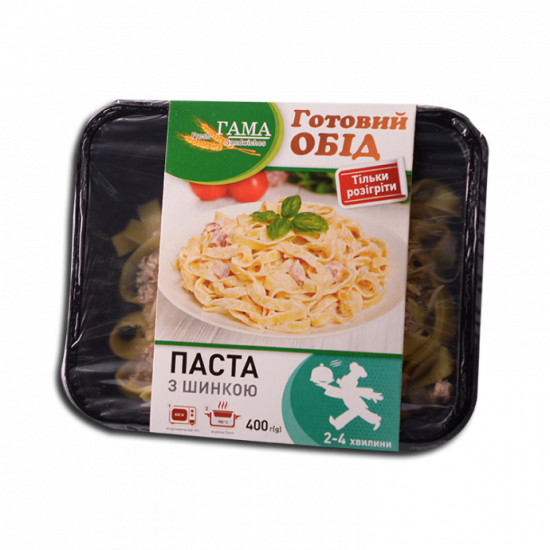 Паста с ветчиной Паста с ветчиной