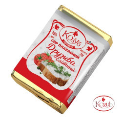 "Сир плавлений "Дружба" 55% (еліт) 70 г / 30 шт пс ТМ Козуб Регал