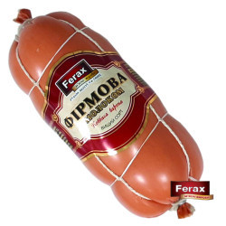 Ковбаса Фірмова з молоком вар. в/с ВЕКТОР