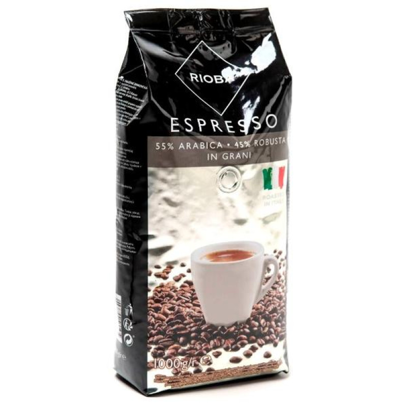 Кофе RIOBA зерно3 кг 55 на 45% арабика				