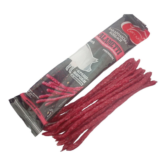 Ковбаски Salametti pigs ( Саламетті СВИННІ) с/к в/с 100г кабаноси Регал Ковбаски Salametti pigs ( Саламетті СВИННІ) с/к в/с 100г кабаноси Регал
