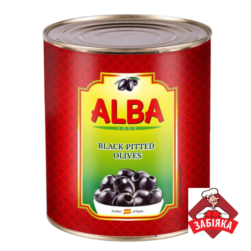 Маслини без кісточки Alba 3 кг / 6 шт кт