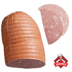 Любительська, варена в/с  ДСТУ (т/у 1/2б.) варена 0,8 кг ТМ "Забіяка"