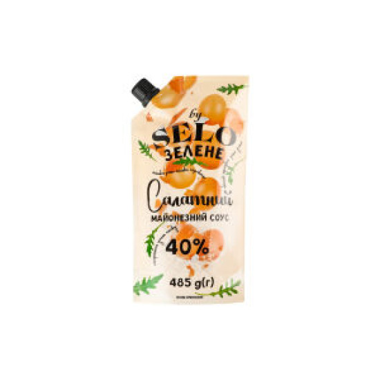 Майонезний соус Салатний 40% 485 г д/п ТМ "Selo Зелене" Майонезний соус Салатний 40% 485 г д/п ТМ "Selo Зелене"