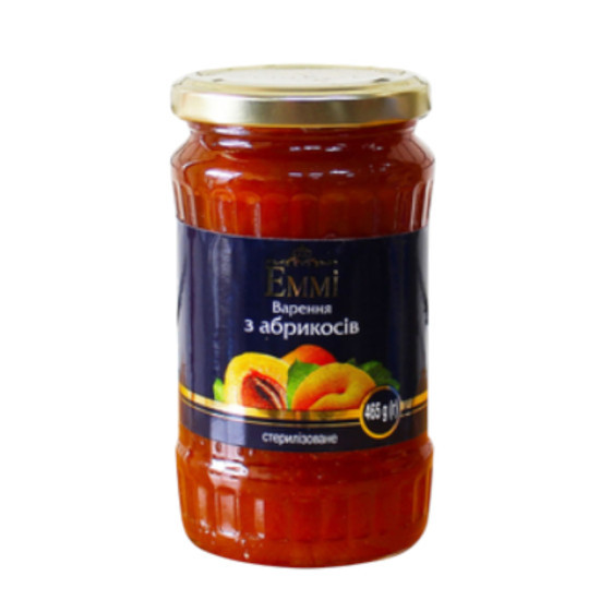 Абрикос варення 380 г с/б ТМ Emmi
