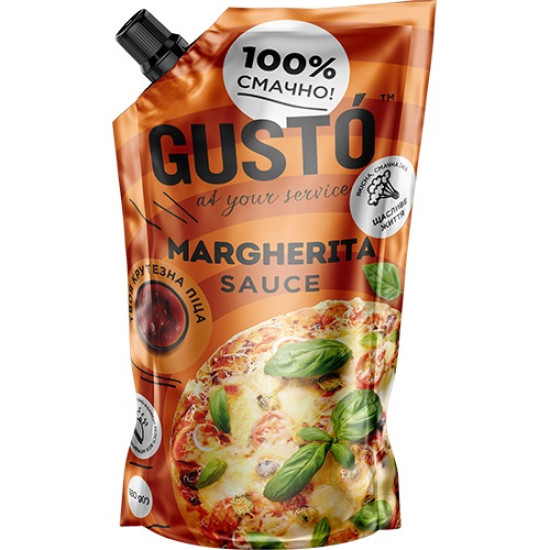 Соус Маргарита д/п 180г / 20 шт Gusto Соус Маргарита д/п 180г / 20 шт Gusto