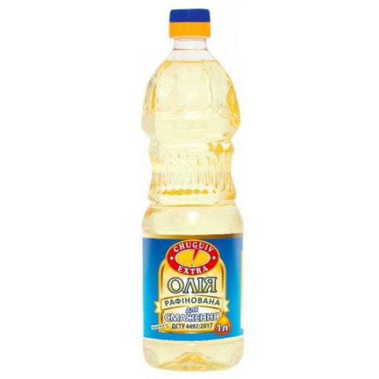 "Олія соняшникова (1 л) РАФ Марки П ТМ "Чугуїв продукт" "Олія соняшникова (1 л) РАФ Марки П ТМ "Чугуїв продукт"