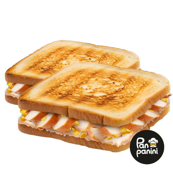 Тост "Курка копчена" 160 г бн ТМ Pan panini Тост "Курка копчена" 160 г бн ТМ Pan panini