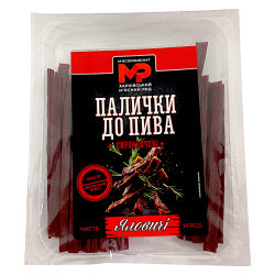 Палички до пива яловичі с/к в/г 100 г шт. снеки ХМР