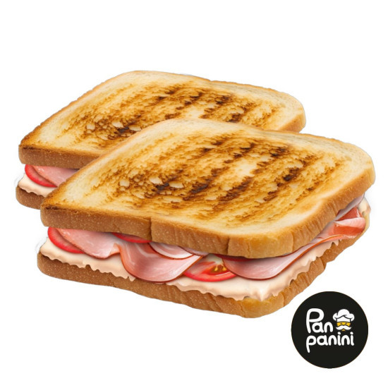 Тост "Шинка по-італійськи" 160 г бн ТМ Pan panini Тост "Шинка по-італійськи" 160 г бн ТМ Pan panini