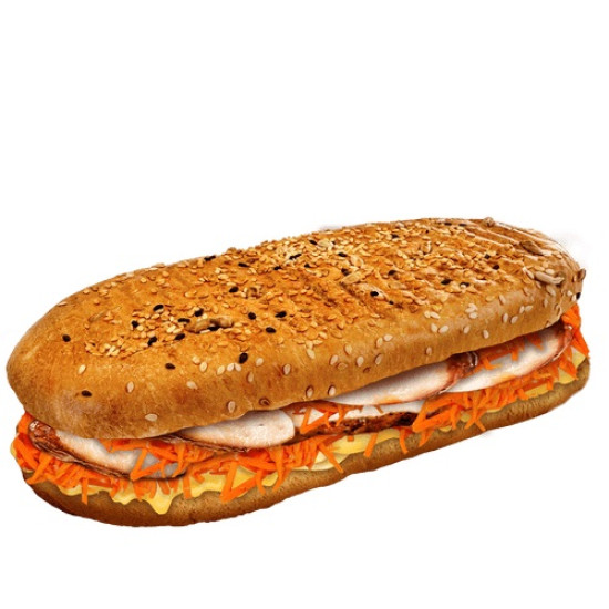 "Паніні Делюкс Копчена курка PREMIUM 240 г бн ТМ Pan panini "Паніні Делюкс Копчена курка PREMIUM 240 г бн ТМ Pan panini