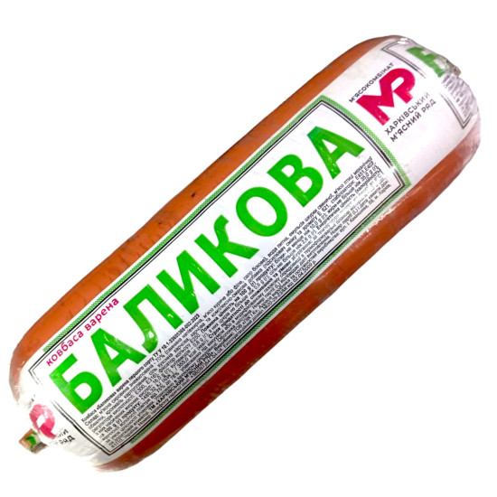 Ковбаса Баликова вар. 1/г (поліфал) 1,6 кг ХМР Ковбаса Баликова вар. 1/г (поліфал) 1,6 кг ХМР