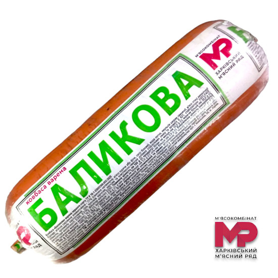 Ковбаса Баликова вар. 1/г (поліфал) 1,6 кг ХМР Ковбаса Баликова вар. 1/г (поліфал) 1,6 кг ХМР
