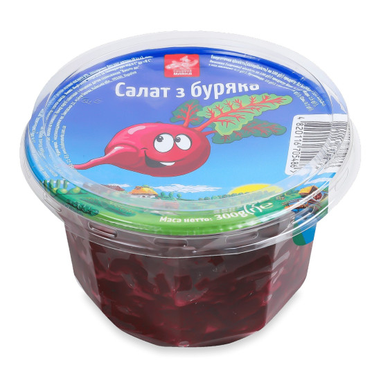 "Салат "З буряка" 0,3 г. / 6 шт ФГ "Чудова марка" "Салат "З буряка" 0,3 г. / 6 шт ФГ "Чудова марка"